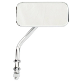 Small rectangular mirror. short stem, chrome 65-UP i gruppen Reservdelar & Tillbehör / Styren & Tillbehör / Backspeglar & Tillbehör / Backspeglar hos Blixt&Dunder AB (900430)