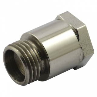 Streethogs, 1/8 NPT oil gauge adapter. Stainless 38-69 Big Twin (NU) S i gruppen Reservdelar & Tillbeh�r / Tankar / Oljetrycksm�tare hos Blixt&Dunder AB (900874)