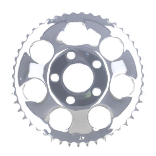 Rear Sprocket, Chrome. 47T 73-85 4-Sp B.T., 79-81 Xl i gruppen Reservdelar & Tillbehör / Växellåda & transmission / Drivlina / Sekundärdrivning kedja / Bakdrev hos Blixt&Dunder AB (900920)