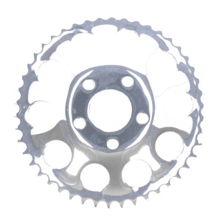 Rear Sprocket, Chrome. 46T 82-85 Fxr, 73-99 Style Offset Chop  50Mm Id i gruppen Reservdelar & Tillbehör / Växellåda & transmission / Drivlina / Sekundärdrivning kedja / Bakdrev hos Blixt&Dunder AB (900930)