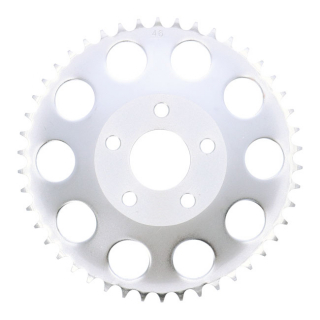 Rear Sprocket, Zinc. 46T 82-85 Fxr, 73-99 Style Offset Chop  50Mm Id, i gruppen Reservdelar & Tillbehör / Växellåda & transmission / Drivlina / Sekundärdrivning kedja / Bakdrev hos Blixt&Dunder AB (900940)