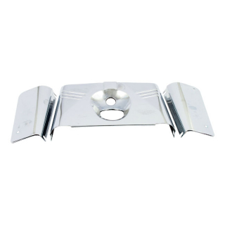 Fork Panel Kit 3-Piece. Ribbed. Chrome 86-17 Flst/C, Flstf/B/Bs, Fls/S i gruppen Reservdelar & Tillbehr / Fjdring / Framgaffel / Blgar/Kpor hos Blixt&Dunder AB (901201)