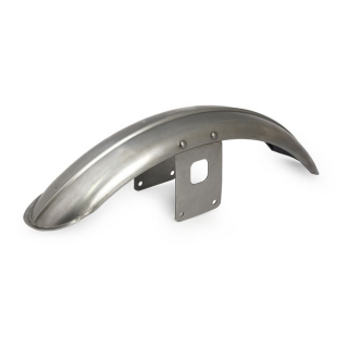 L84-07 Style Fx, Xl Narrow Front Fender. Raw Steel, Ribbed 73-07Xl,73- i gruppen Reservdelar & Tillbehr / Ram och chassidelar / Skrmar / Framskrm hos Blixt&Dunder AB (904088)