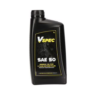 Vspec, Sae 50 (Mineral) Motor Oil. 1 Liter Bottle. 36-8 i gruppen Servicedelar & Olja / Motorolja hos Blixt&Dunder AB (904501)
