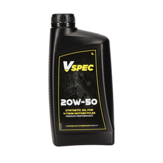 Vspec, 20W50 Full Synthetic Motor Oil. 1 Liter Bottle. i gruppen Servicedelar & Olja / Motorolja hos Blixt&Dunder AB (904504)