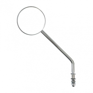 Steel 3 round mirror. Chrome, long stem 65-UP H-D Left or right side u i gruppen Reservdelar & Tillbeh�r / Styren & Tillbeh�r / Backspeglar & Tillbeh�r / Backspeglar hos Blixt&Dunder AB (906014)
