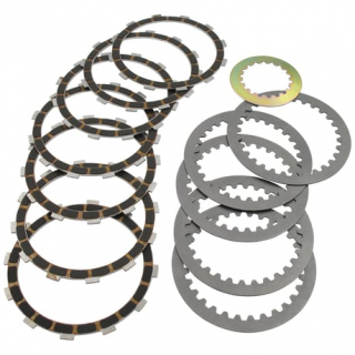 Barnett, clutch plate kit. Carbon fiber 84-90 XL Sportster (NU) Includ i gruppen Reservdelar & Tillbeh�r / V�xell�da & transmission / Koppling / Koppling Sportster hos Blixt&Dunder AB (907061)