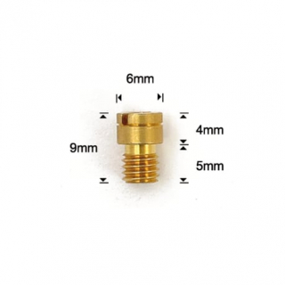 EBC Keihin slotted head main jets 99101-393, size 125 i gruppen Reservdelar & Tillbehör / Japanska märken / Honda CB hos Blixt&Dunder AB (908309)