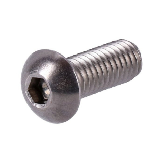 1/4-20 x 1 1/4 inch buttonhead bolt ss i gruppen Verktyg & Skruv / Skruv, muttrar & brickor / Rostfritt / Rostfritt Kullrig insex / Rostfritt Kullrig insex 1/4' hos Blixt&Dunder AB (913367)