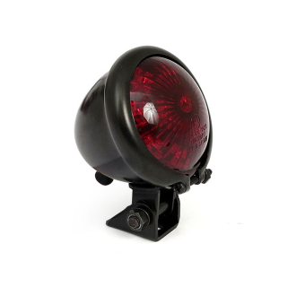 Bates Style Led Taillight. Black. Red Lens i gruppen Reservdelar & Tillbehr / Lampor & Tillbehr / Baklampor & Tillbehr / Baklampor LED hos Blixt&Dunder AB (913872)