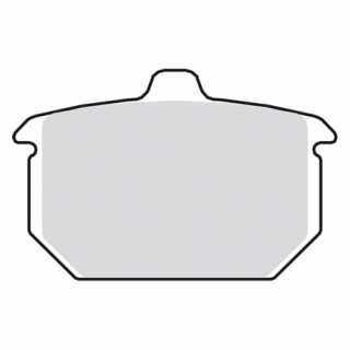 EBC, brake pads. V-Pad semi sintered copper Rear: 82-E87 XL Sportster, i gruppen hos Blixt&Dunder AB (915462)