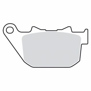 EBC, brake pad set. Organic Rear: 04-13 XL Sportster, 08-12 XR1200 The i gruppen  hos Blixt&Dunder AB (915476)