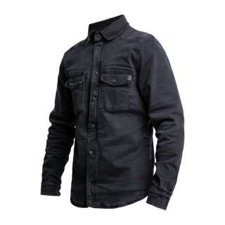 John Doe Motorshirt Xtm® Denim Black Male Size 4Xl i gruppen Kläder & Utrustning / Kläder / Skjortor hos Blixt&Dunder AB (918085)