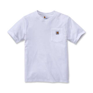 Carhartt Workwear Pocket T-Shirt White Male Size L i gruppen Kläder & Utrustning / Kläder / T-shirts hos Blixt&Dunder AB (919993)