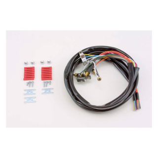 Handlebar Wire & Switch Kit. Chrome Switches 72-81 B.T., 73-81 Xl i gruppen Reservdelar & Tillbehr / Eldelar / vrig El / Kabelstammar hos Blixt&Dunder AB (920046)