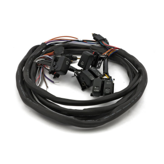 Handlebar Switch & Wiring Kit. Cruise. Led. Black 96-06  Flt/Touring i gruppen Reservdelar & Tillbehr / Eldelar / vrig El / Strmbrytare hos Blixt&Dunder AB (920132)