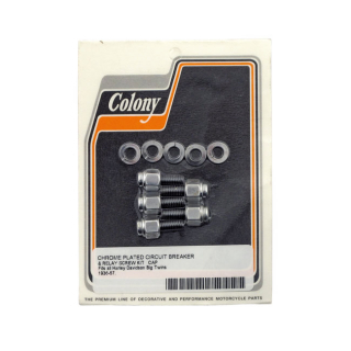 Colony, Circuit Breaker Screw Kit. Cap Style 36-57 B.T. i gruppen Reservdelar & Tillbehr / Skruv- / monteringskit / Skruvkit Motor / Skruvkit Botten hos Blixt&Dunder AB (929057)