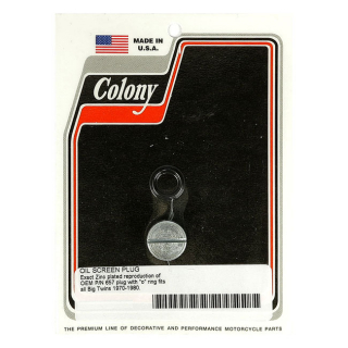 Colony Plug, Oil Screen Crankcase 70-80 B.T. i gruppen Reservdelar & Tillbehr / Motordelar  / Avtappningspluggar hos Blixt&Dunder AB (929679)