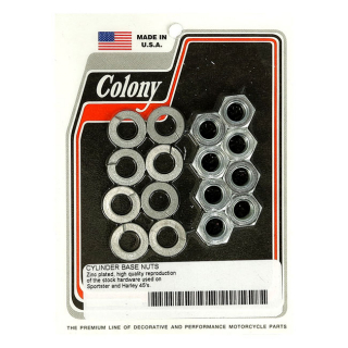 Colony Cyl Base Nut Kit 57-85 Xl, 29-73 45