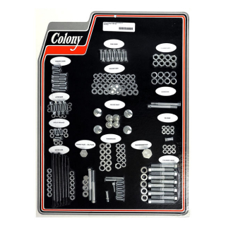 Colony Motor Screw Set 66-69 Shovel i gruppen Reservdelar & Tillbehr / Skruv- / monteringskit / Skruvkit Motor / Skruvkit Botten hos Blixt&Dunder AB (929791)