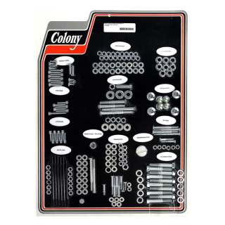 Colony Motor Screw Set 79-80 Shovel i gruppen Reservdelar & Tillbehr / Skruv- / monteringskit / Skruvkit Motor / Skruvkit Botten hos Blixt&Dunder AB (929794)