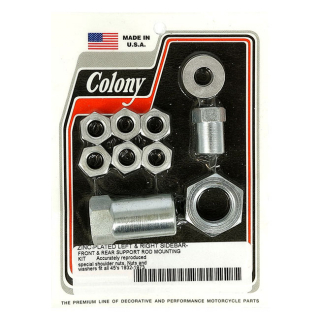 Colony colony, floorboard support rod mount kit. zinc All 32-73 45