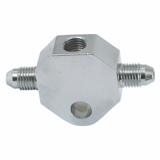 Custom brake tee, front  With 3/8 iverted flare center hole & 2x 3/8-2 i gruppen  hos Blixt&Dunder AB (930663)
