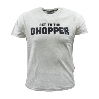 13 1/2 Get to the Chopper T-shirt offwhite i gruppen Klder & Utrustning / Klder / T-shirts hos Blixt&Dunder AB (938196_r)