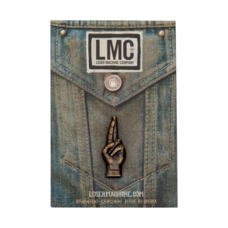Loser Machine Lmc Good Luck Pin Anitque Brass One Size i gruppen Klder & Utrustning / vrigt / Tygmrken Pins & Stickers hos Blixt&Dunder AB (938800)