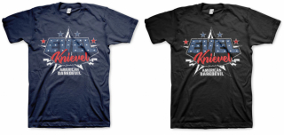 Evel Knievel American Daredevil T-shirt i gruppen Klder & Utrustning / Klder / T-shirts hos Blixt&Dunder AB (939988_r)