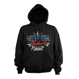 Evel Knievel American Daredevil Hoodie i gruppen Klder & Utrustning / Klder / Sweatshirts och Hoodies hos Blixt&Dunder AB (940209_r)