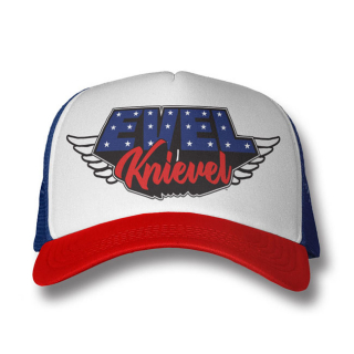 Evel Knievel - American Daredevil Trucker Cap One Size Fits Most i gruppen Klder & Utrustning / Kepsar & Mssor / Kepsar hos Blixt&Dunder AB (941194)