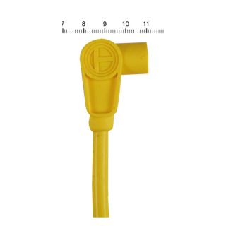 Taylor taylor, 8mm pro wire spark plug wire set. yellow 00-17 Softail i gruppen Reservdelar & Tillbehr / Eldelar / Tndning / Tndkablar hos Blixt&Dunder AB (941293)