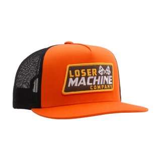 Loser Machine Finish Line Trucker Cap Orange/Black One Size Fits Most i gruppen Klder & Utrustning / Kepsar & Mssor / Kepsar hos Blixt&Dunder AB (947694)