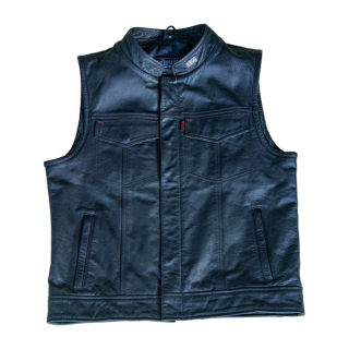 13 1/2 Night Rider Leather Vest Size Xl i gruppen Kläder & Utrustning / Kläder / Västar hos Blixt&Dunder AB (947709)