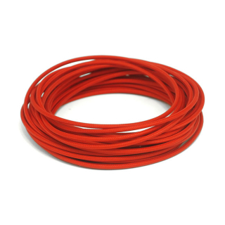 Classic Cloth Covered Wiring, 25Ft. Roll. Red Universal i gruppen Reservdelar & Tillbehör / Eldelar / Elkabel & Kontakter / Elkabel hos Blixt&Dunder AB (951823)