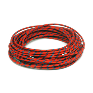 Classic Cloth Covered Wiring, 25Ft. Roll. Red/Blue Universal i gruppen Reservdelar & Tillbehör / Eldelar / Elkabel & Kontakter / Elkabel hos Blixt&Dunder AB (951830)