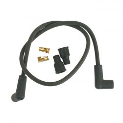 Spyke, 7Mm Spark Plug Wire Set. Black 84-99 Softail With Electronic Ig i gruppen Reservdelar & Tillbehr / Eldelar / Tndning / Tndkablar hos Blixt&Dunder AB (955438)