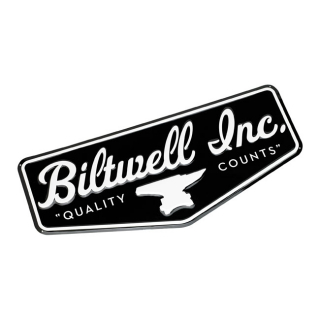 Biltwell Shop Sign Black/White i gruppen Klder & Utrustning / vrigt / Tygmrken Pins & Stickers hos Blixt&Dunder AB (956031)