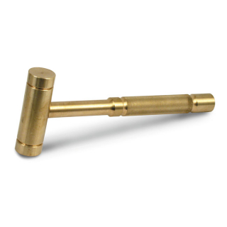 Jims, Solid Brass Hammer i gruppen Verktyg & Skruv / Verktyg / Handverktyg / Hammare/Slagverktyg hos Blixt&Dunder AB (978456)