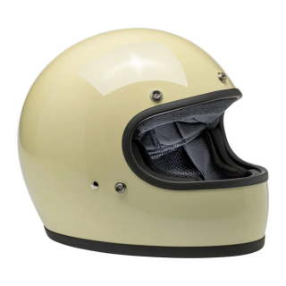 Biltwell Gringo helmet gloss vintage white Size L The Biltwell Gringo i gruppen Kläder & Utrustning / Hjälmar / Biltwell Gringo  hos Blixt&Dunder AB (982613)