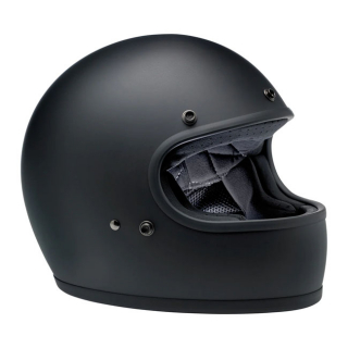 Biltwell Gringo helmet flat black Size M The Biltwell Gringo takes its i gruppen Kläder & Utrustning / Hjälmar / Biltwell Gringo  hos Blixt&Dunder AB (982618)