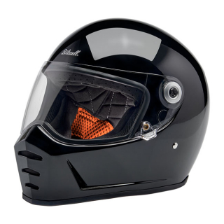 Biltwell Lane Splitter helmet gloss black Size XS Progressively styled i gruppen Kläder & Utrustning / Hjälmar / Biltwell Lane Splitter  hos Blixt&Dunder AB (985692)