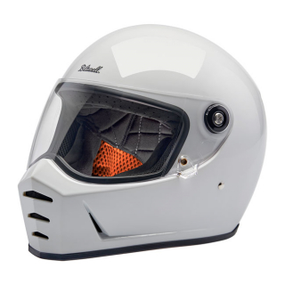 Biltwell Lane Splitter helmet gloss white Size L Progressively styled i gruppen Kläder & Utrustning / Hjälmar / Biltwell Lane Splitter  hos Blixt&Dunder AB (985701)