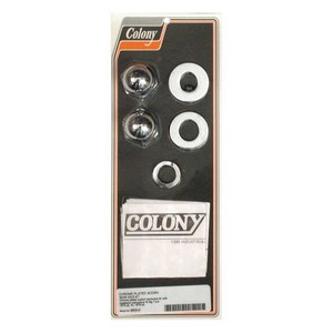 Colony Rear Axle Acorn Nut Conv. Kit 73-Up B.T., 79-Up Xl i gruppen Reservdelar & Tillbehr / Hjul & bromsar / Axlar & tillbehr / Axlar hos Blixt&Dunder AB (989366)