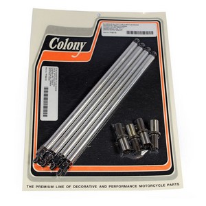 Colony, Aluminum Adj. Pushrod Solid Conversion Kit. Shovel 66-84 Shove i gruppen Reservdelar & Tillbehr / Motordelar  / Motordelar Shovelhead / verdel Shovelhead / Shovelhead Sttstnger hos Blixt&Dunder AB (989423)