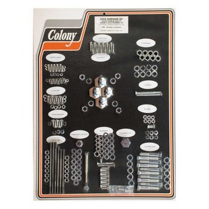 Colony Motor Screw Set 36-39 Knuckle i gruppen Reservdelar & Tillbehr / Skruv- / monteringskit / Skruvkit Motor / Skruvkit Botten hos Blixt&Dunder AB (989554)