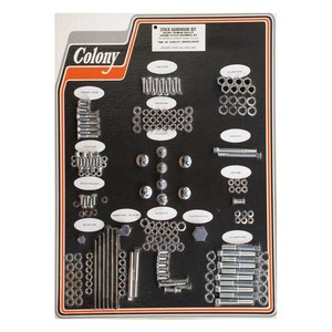 Colony Motor Screw Set 66-69 Shovel i gruppen Reservdelar & Tillbehr / Skruv- / monteringskit / Skruvkit Motor / Skruvkit Botten hos Blixt&Dunder AB (989562)