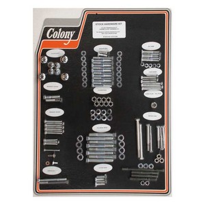 Colony Motor Screw Set 71-73 Xl Models i gruppen Reservdelar & Tillbehr / Skruv- / monteringskit / Skruvkit Motor / Skruvkit Botten hos Blixt&Dunder AB (989578)