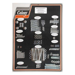 Colony Motor Screw Set 77-80 Xl Models i gruppen Reservdelar & Tillbehr / Skruv- / monteringskit / Skruvkit Motor / Skruvkit Botten hos Blixt&Dunder AB (989582)
